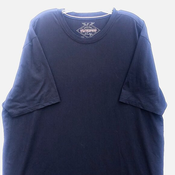 Weatherproof Original Vintage Men's Shirt XXL Black Short Sleeve T-Shirt - Picture 3 of 6